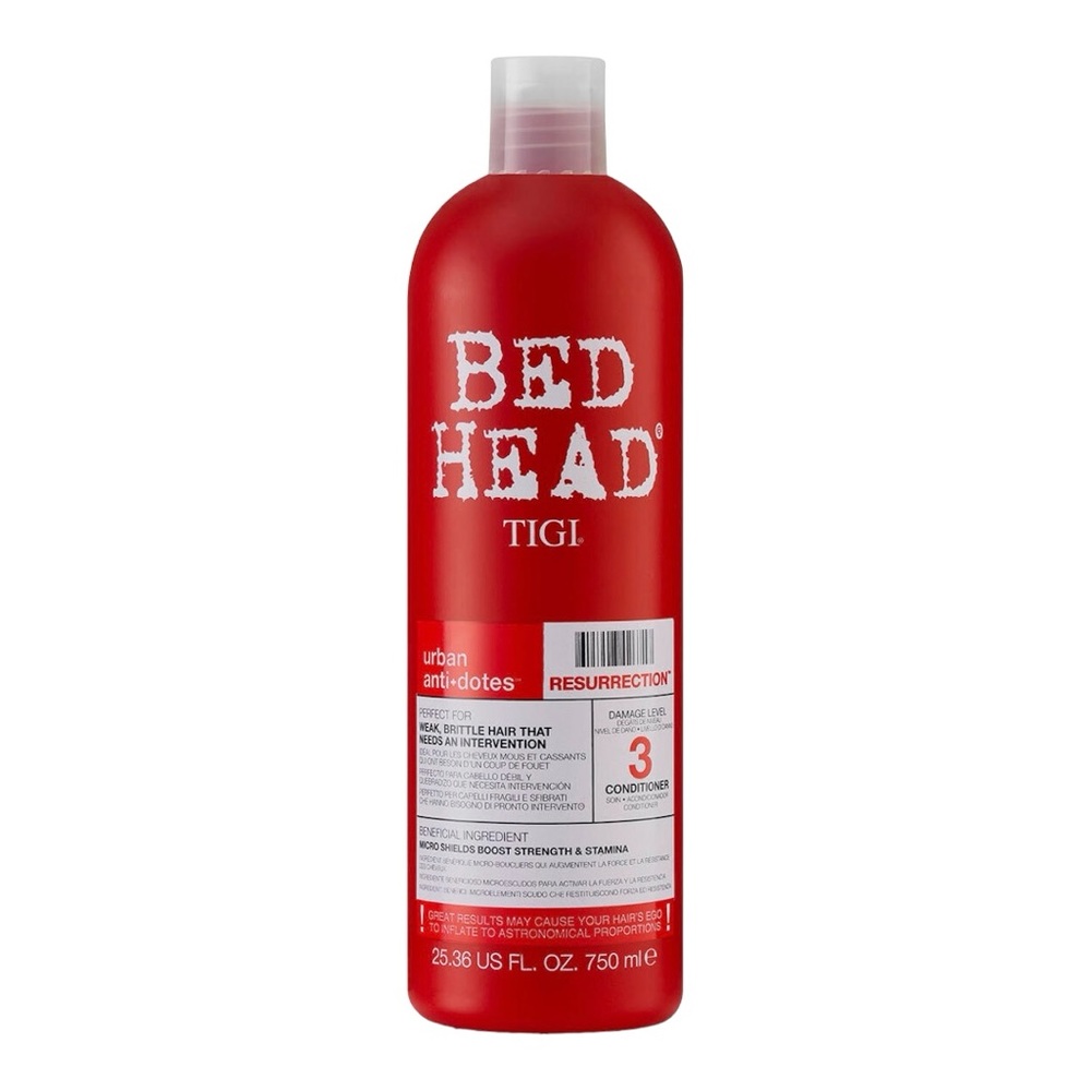 TIGI BED HEAD URBAN ANTIDOTES RESURRECTION CONDITIONER 750ML - BRAND NEW